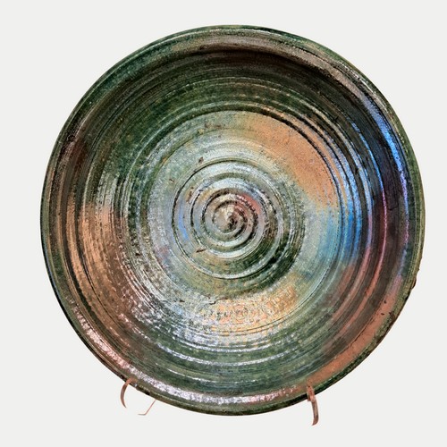 MW-365 Raku Platter 16 at Hunter Wolff Gallery